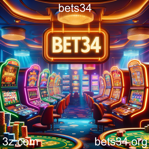 Explore o Mundo do Cassino no Bets34